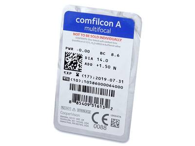 Biofinity Multifocal (3 leče) - Predogled blister embalaže