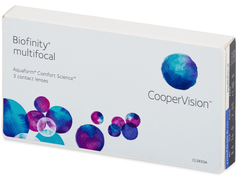 Biofinity Multifocal (3 leče) - Multifokalne kontaktne leče