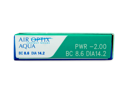 Air Optix Aqua (3 leče) - Predogled lastnosti