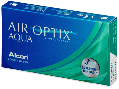 Air Optix Aqua (3 leče) - Mesečne kontaktne leče