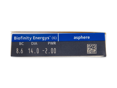 Biofinity Energys (6 leč) - Predogled lastnosti