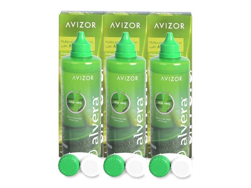 Tekočina Alvera 3 x 350 ml - Economy 3-pack - solution