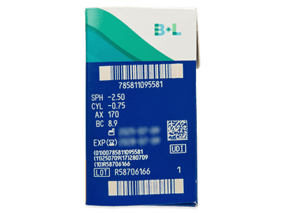 PureVision 2 for Astigmatism (6 leč) - Predogled lastnosti