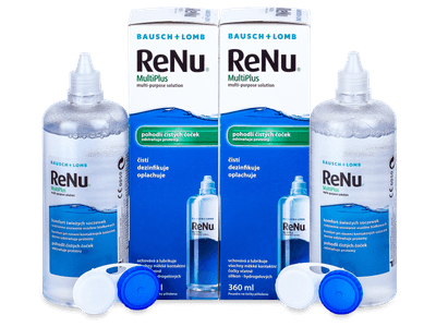 Tekočina ReNu MultiPlus 2 x 360 ml - Starejši dizajn
