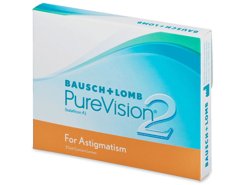PureVision 2 for Astigmatism (3 leče) - Torične kontaktne leče