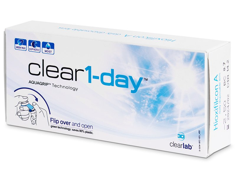 Clear 1-Day (30 leč) - Dnevne kontaktne leče