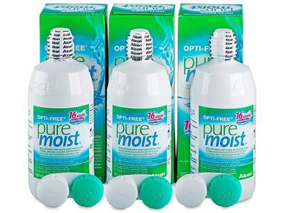 Tekočina OPTI-FREE PureMoist 3 x 300 ml - Starejši dizajn