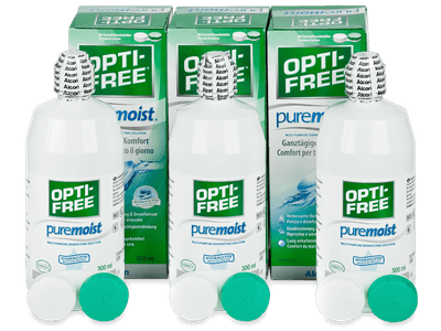 Tekočina OPTI-FREE PureMoist 3 x 300 ml 