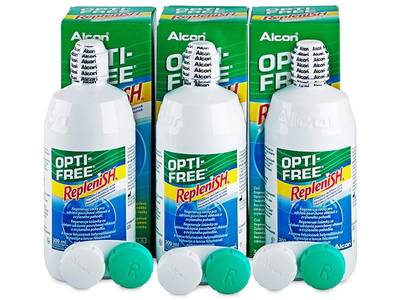 Tekočina OPTI-FREE RepleniSH 3 x 300 ml - Starejši dizajn