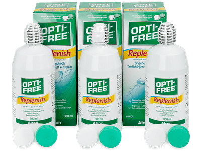 Tekočina OPTI-FREE RepleniSH 3 x 300 ml - Ta izdelek je na voljo tudi v tej različici pakiranja