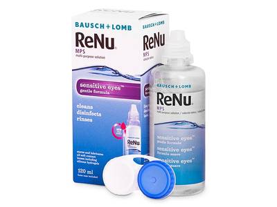 Tekočina ReNu MPS Sensitive Eyes 120 ml  - Starejši dizajn