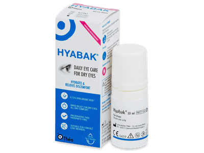 Kapljice za oči Hyabak 10 ml