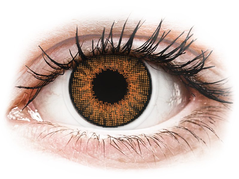 Air Optix Colors - Honey - z dioptrijo (2 leči) - Barvne kontaktne leče