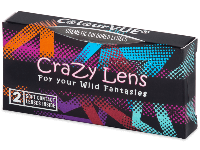 ColourVUE Crazy Lens - Mangekyu - brez dioptrije (2 leči) - Ta izdelek je na voljo tudi v tej različici pakiranja