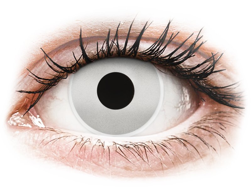 ColourVUE Crazy Lens - Mirror - brez dioptrije (2 leči) - Barvne kontaktne leče