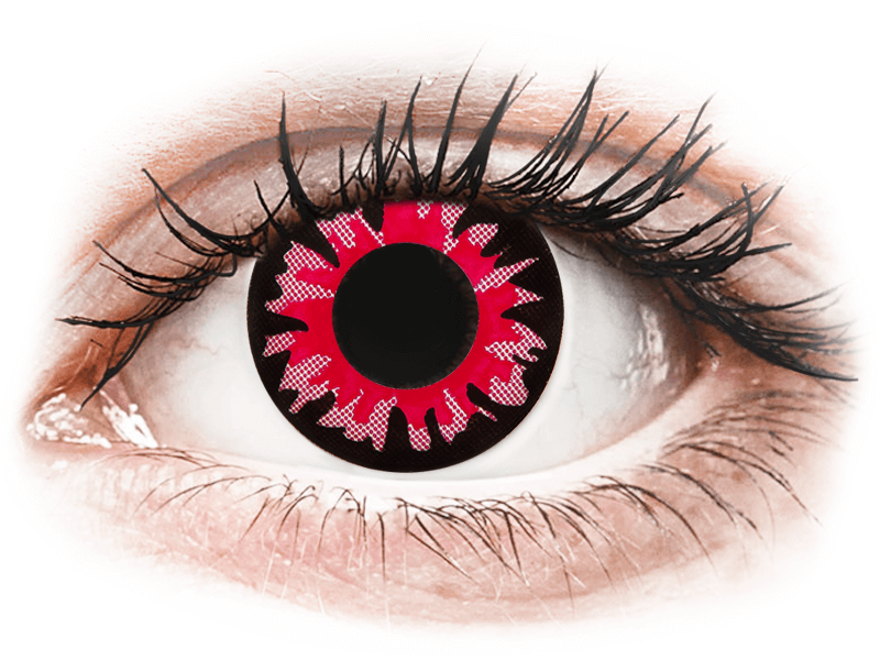 ColourVUE Crazy Lens - Volturi - brez dioptrije (2 leči) - Barvne kontaktne leče