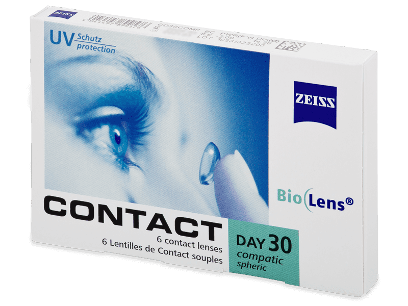 Contact Compatic Day 30 (6 leč) - Mesečne kontaktne leče