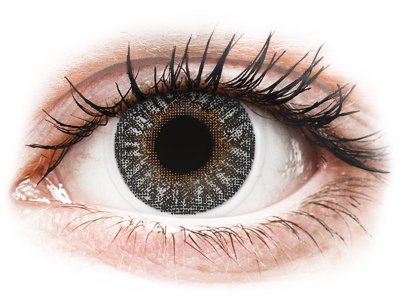 TopVue Color - Grey - z dioptrijo (2 leči) - Barvne kontaktne leče