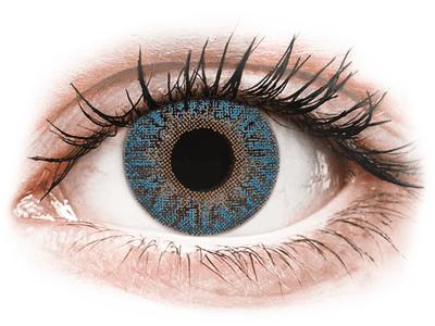 TopVue Color - True Sapphire - z dioptrijo