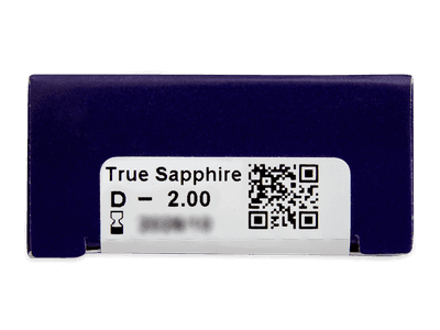 TopVue Color - True Sapphire - z dioptrijo (2 leči) - Predogled lastnosti