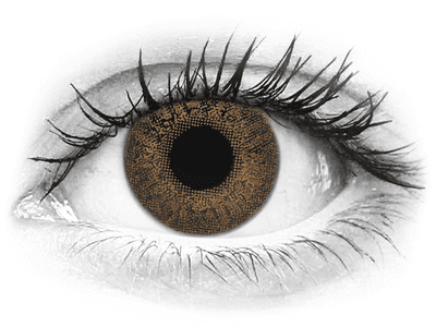 TopVue Color - Brown - brez dioptrije (2 leči)