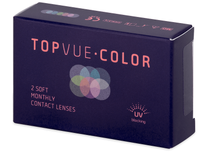 TopVue Color - True Sapphire - brez dioptrije (2 leči) - Barvne kontaktne leče