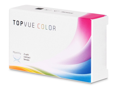 TopVue Color - Turquoise - brez dioptrije (2 leči) - Starejši dizajn