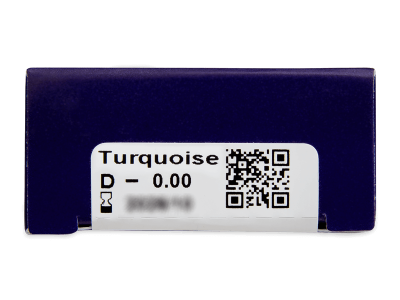 TopVue Color - Turquoise - brez dioptrije (2 leči) - Predogled lastnosti
