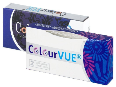 ColourVUE Eyelush Blue - z dioptrijo (2 leči)