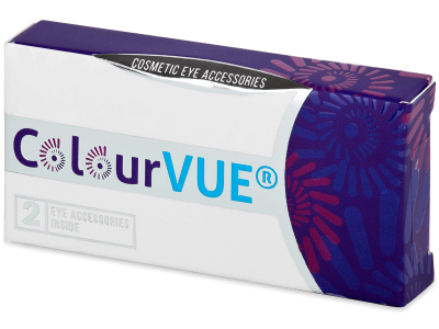 ColourVUE BigEyes Ultra Violet - brez dioptrije (2 leči) - Ta izdelek je na voljo tudi v tej različici pakiranja