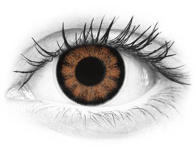 ColourVUE BigEyes Sexy Brown - brez dioptrije (2 leči)