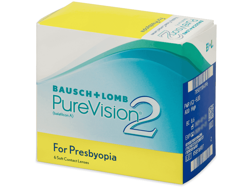 PureVision 2 for Presbyopia (6 leč) - Multifokalne kontaktne leče