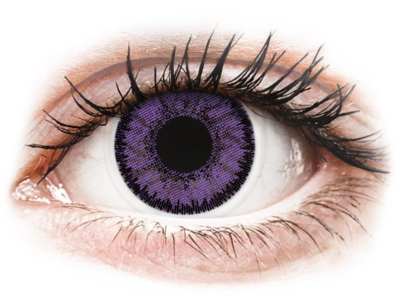 SofLens Natural Colors Indigo - brez dioptrije (2 leči) - Barvne kontaktne leče