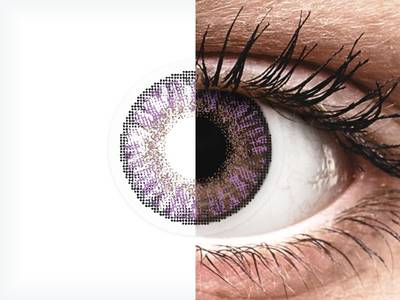 FreshLook ColorBlends Amethyst - z dioptrijo (2 leči)