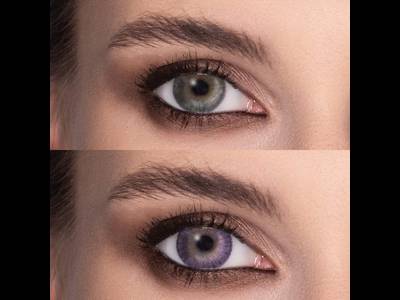 FreshLook ColorBlends Amethyst - z dioptrijo (2 leči)