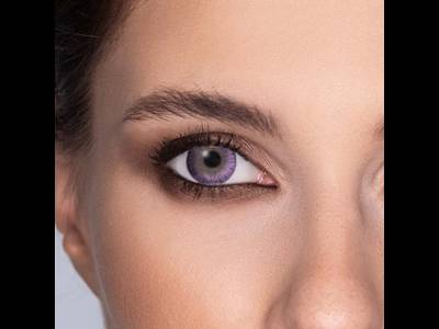 FreshLook ColorBlends Amethyst - z dioptrijo (2 leči)