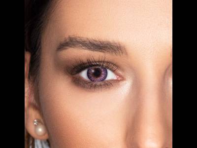 FreshLook ColorBlends Amethyst - z dioptrijo (2 leči)