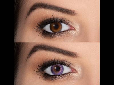 FreshLook ColorBlends Amethyst - brez dioptrije (2 leči)