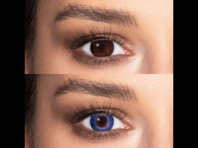 FreshLook ColorBlends Blue - brez dioptrije (2 leči)