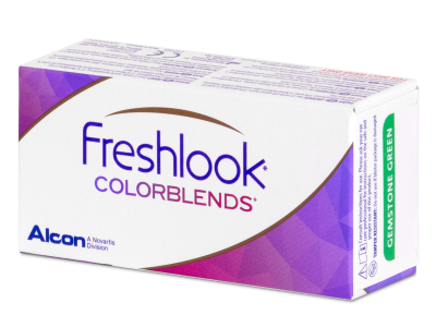FreshLook ColorBlends Green - z dioptrijo (2 leči)
