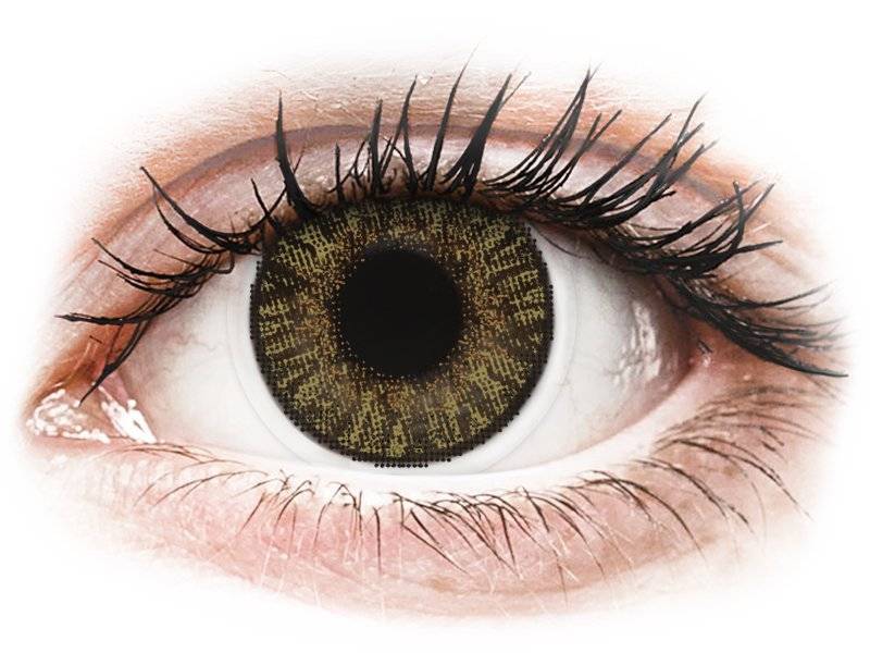 FreshLook ColorBlends Pure Hazel - brez dioptrije (2 leči)