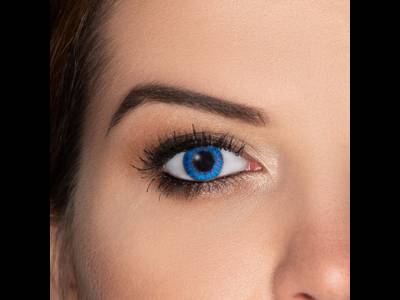 FreshLook ColorBlends True Sapphire - z dioptrijo (2 leči)