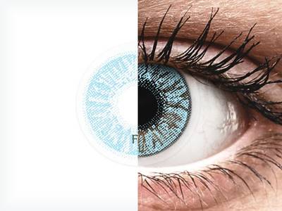 FreshLook Colors Blue - z dioptrijo (2 leči)