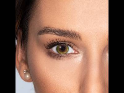 FreshLook Colors Green - z dioptrijo (2 leči)