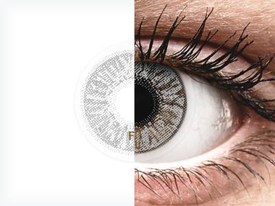 FreshLook Colors Misty Gray - z dioptrijo (2 leči)