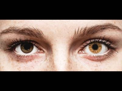 FreshLook Colors Hazel - z dioptrijo (2 leči)