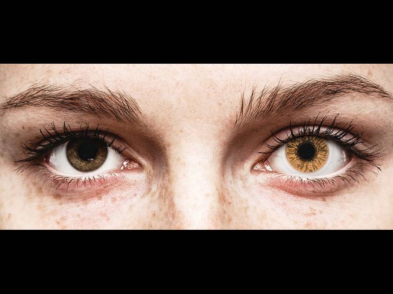 FreshLook Colors Hazel - z dioptrijo (2 leči)
