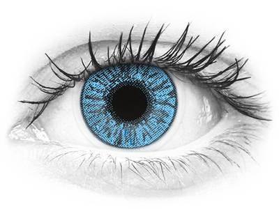 FreshLook Colors Sapphire Blue - z dioptrijo (2 leči)