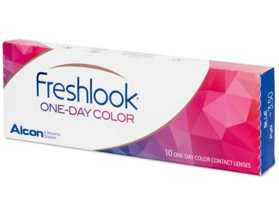 FreshLook One Day Color Green - brez dioptrije (10 leč)