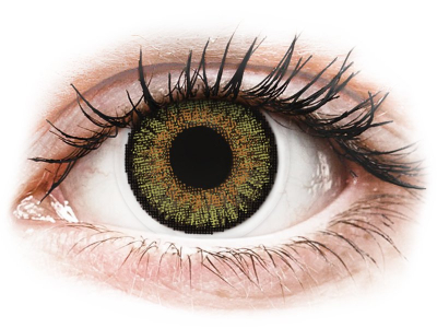 FreshLook One Day Color Pure Hazel - z dioptrijo (10 leč) - Barvne kontaktne leče
